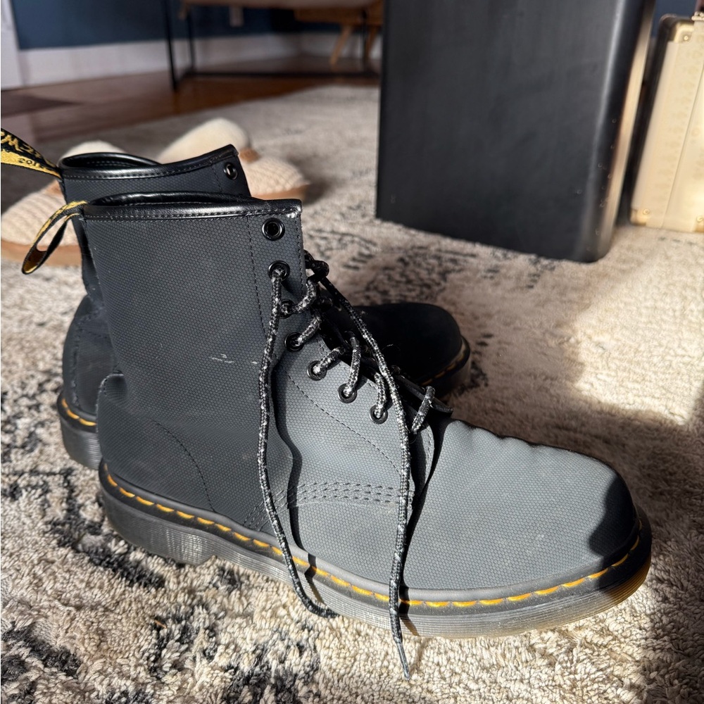 Dr. Martens Black Lace-Up Boots